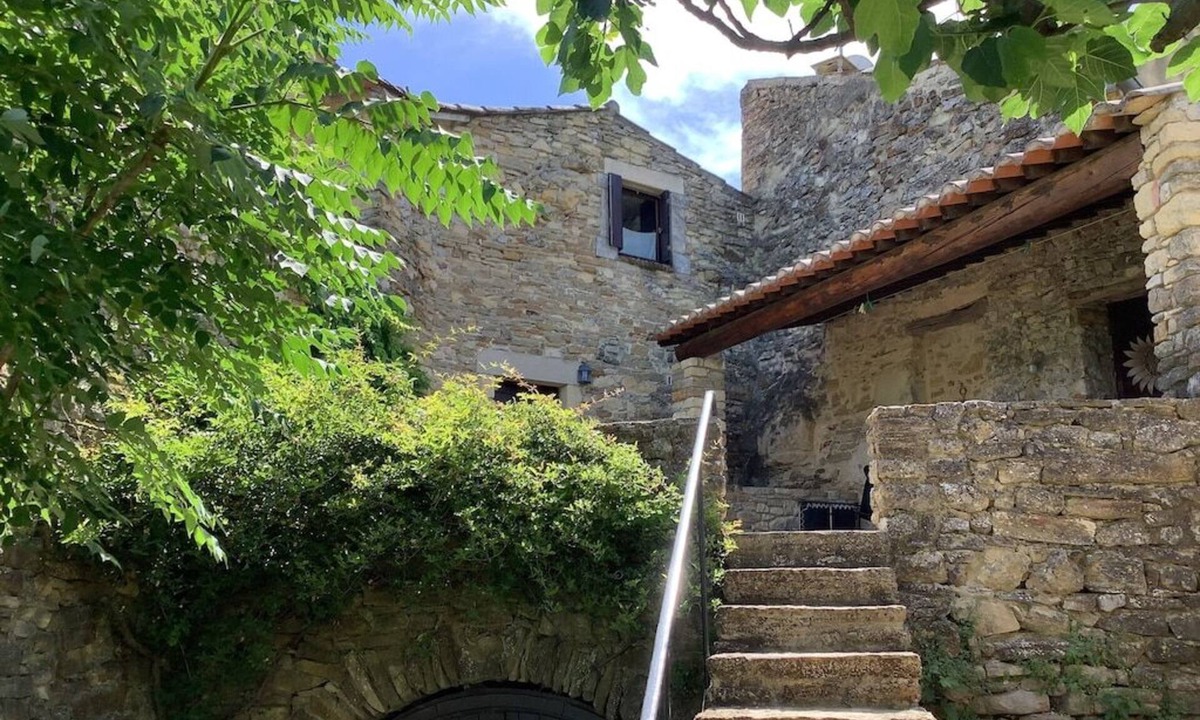 Saint-Andre-d'Olerargues Cottage | House with pool and a fantastic view