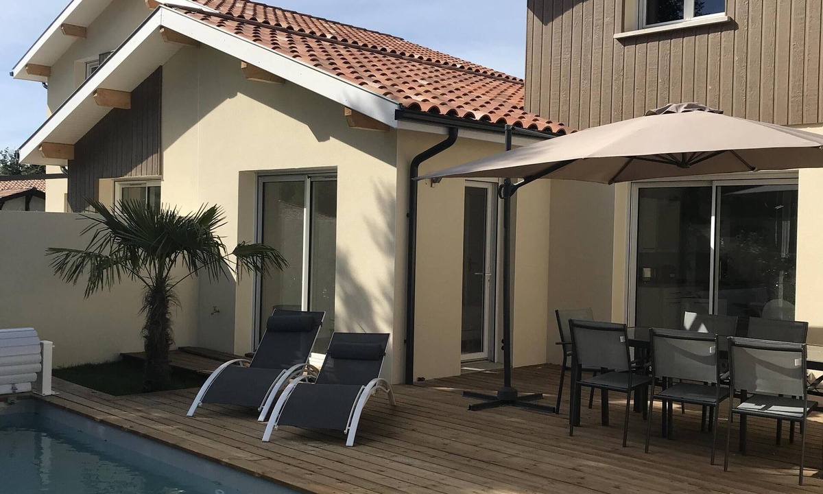 Moliets-et-Maa House | House in Moliets, heated pool near beach/shop named Whiteheaven