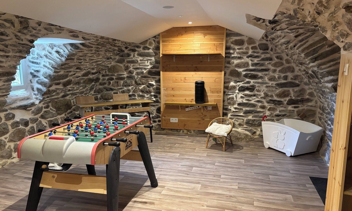 Aumessas House | House in the heart of the Cévennes Gardoises with playroom for children and adults