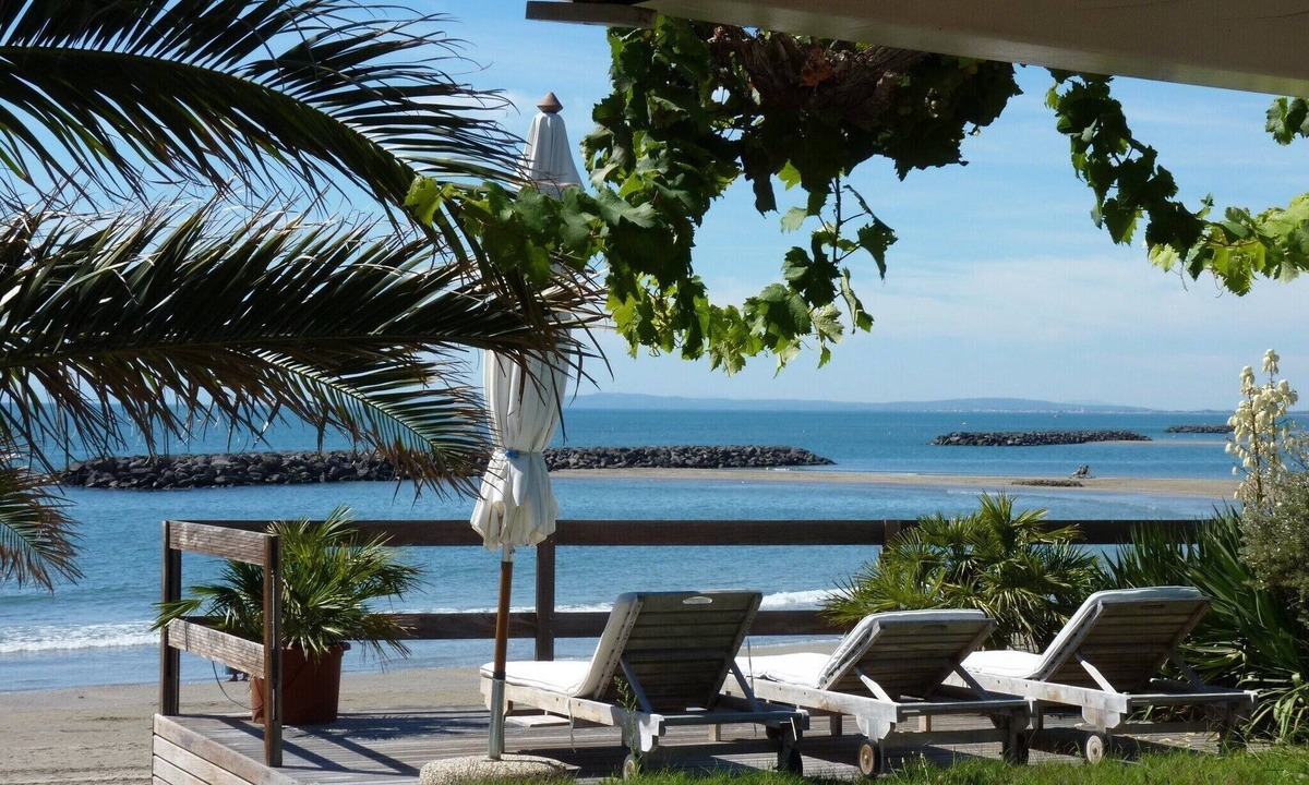 Cap d'Agde House | House on the Beach, Superb Panoramic Sea View, Cap d'Agde