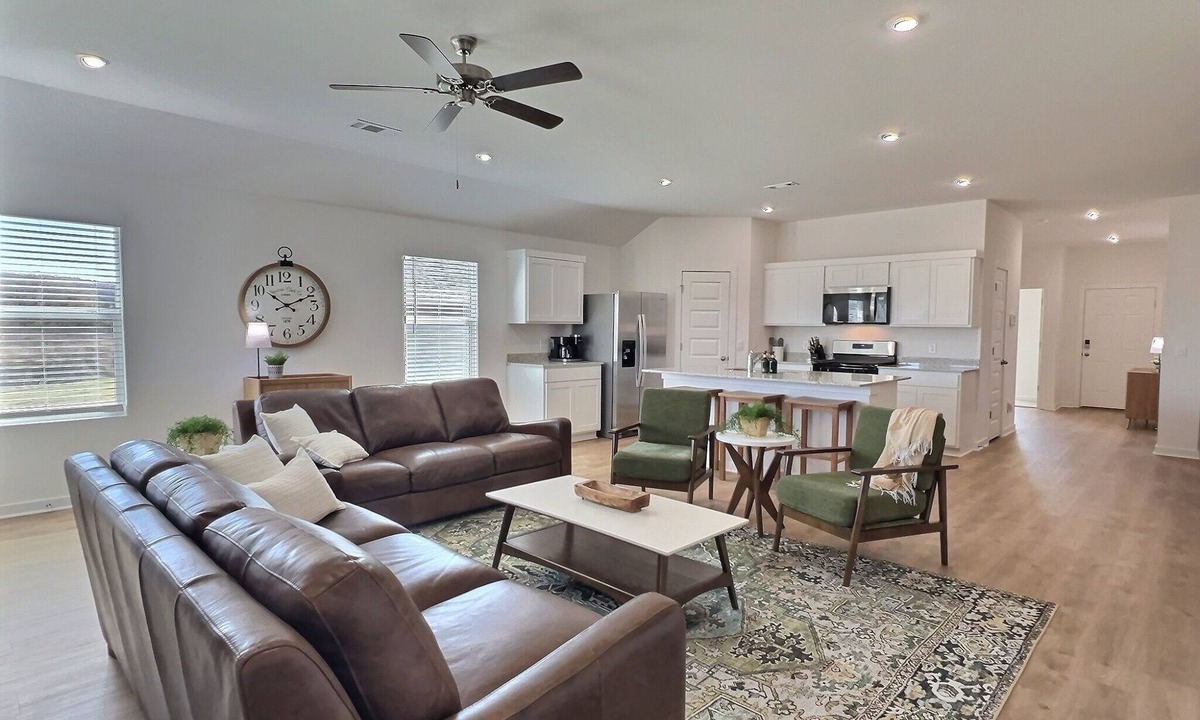 Prairie Grove House | Hudson House-Modern Comfort, Small Town Charm