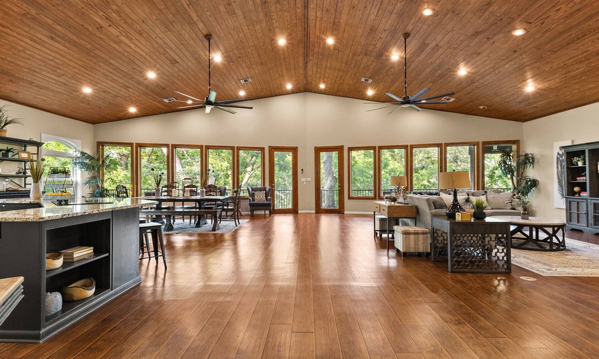 McQueeney House | Huge House on Constant Level Lake Placid: Sleeps 30, Great for Multi-Family