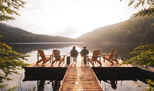 Saint-Faustin-Lac-Carre Hotel | Huttopia Les Deux Lacs - Laurentides