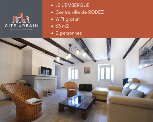 Rodez Apartment | Hyper Centre - Cosy Appartement avec Cachet