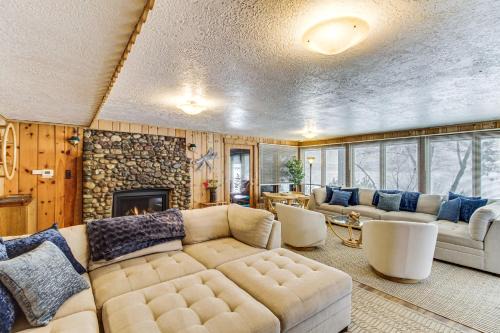 Brainerd House | Ice Fishing On-Site! Brainerd Cabin on Rice Lake