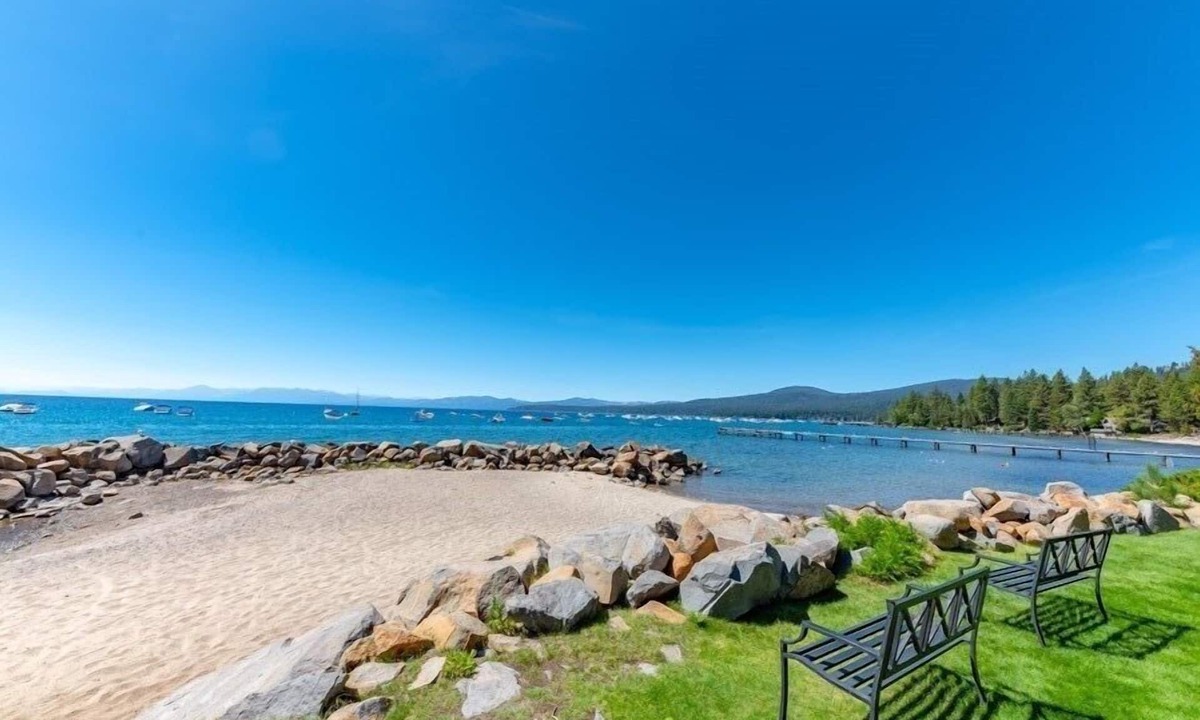 Tahoya Shores Condo | Ideal Couple, Small Family Getaway, Lakefront Complex w/Private Beach/Pool by Tahoe Time VR