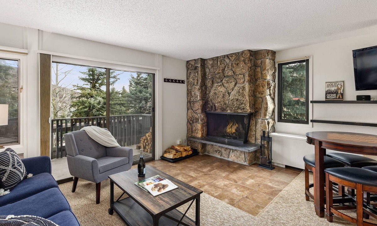 Snowmass Village Condo | Ideal Snowmass Retreat! Balcony w/Grill, Hot Tub, Wood FP, Steps to Base Village, Trails & Shops!