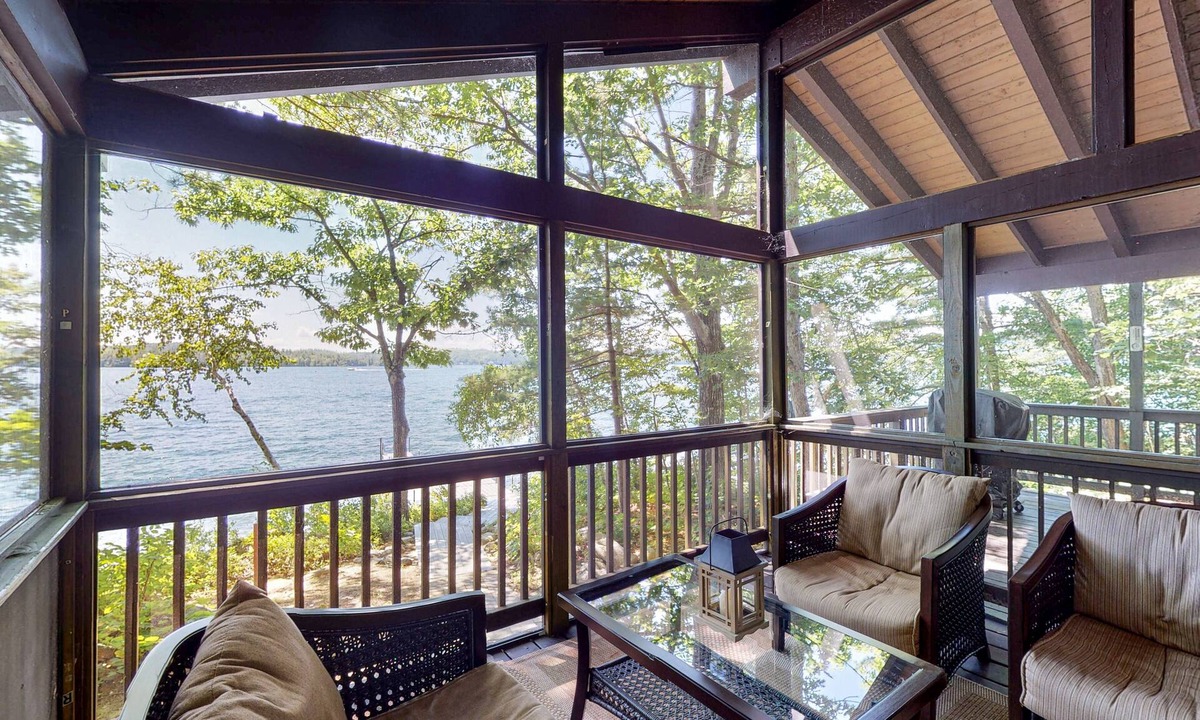 Meredith House | Idyllic remodeled cottage on the shores of Black Cat Island on Winnipesaukee