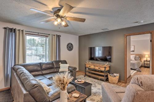 Sturgis House | Idyllic Sturgis Home w/Fire Pit & Large Deck!