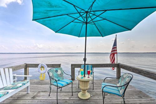 Summerton House | Idyllic Waterfront Escape w/Private Boat Dock!