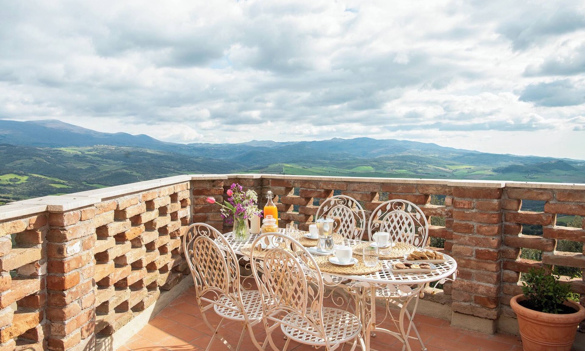 Castelnuovo dell'Abate House | Il Borghetto - The House of Elba, rooftop panoramic terrace