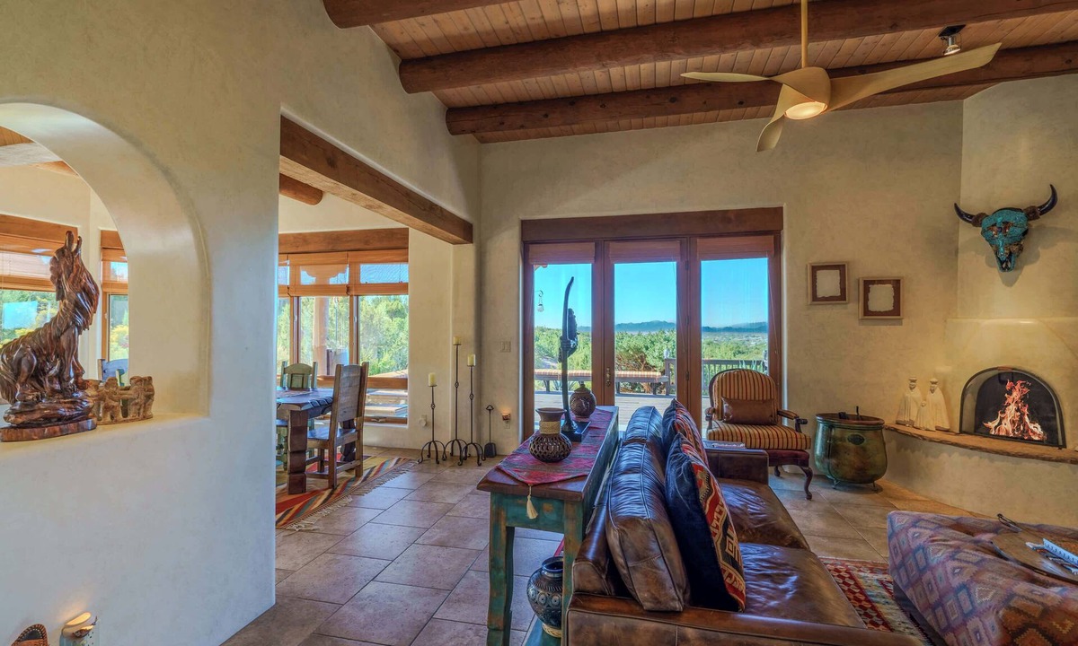 Santa Fe House | Incredible Views, Large Deck, Kivas