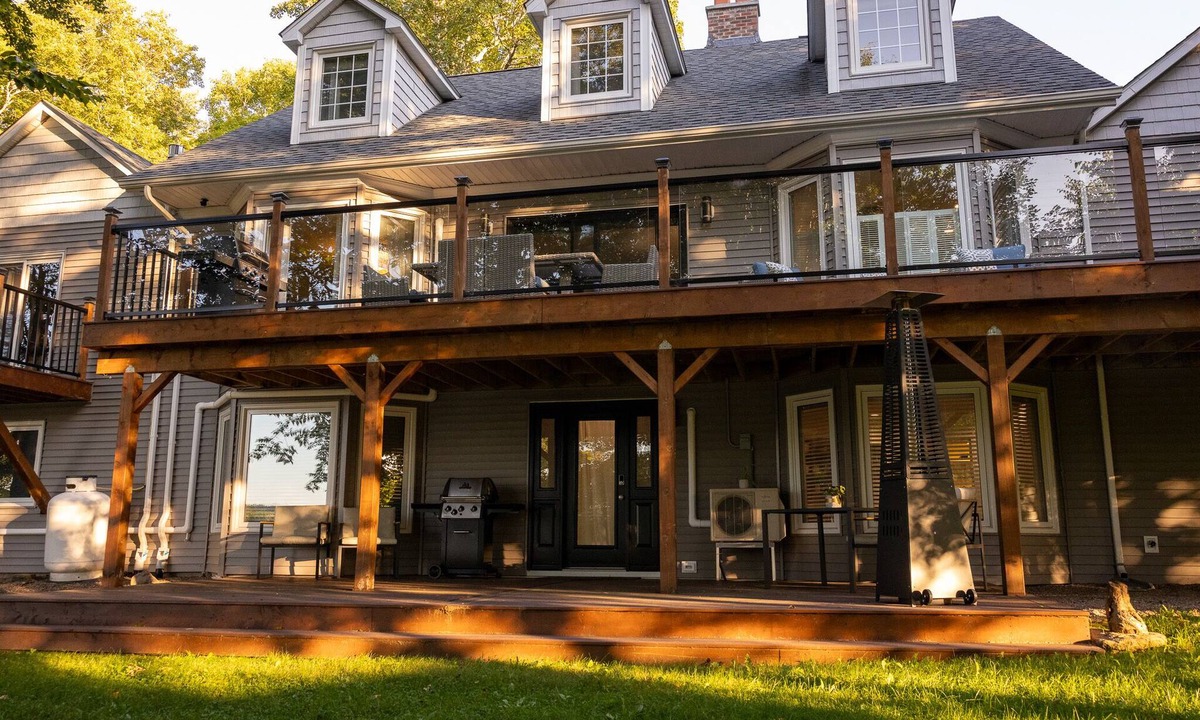 Fredericton House | Incredible Waterfront Property in the City, Trail, Boat-in/out, View, Fire Table