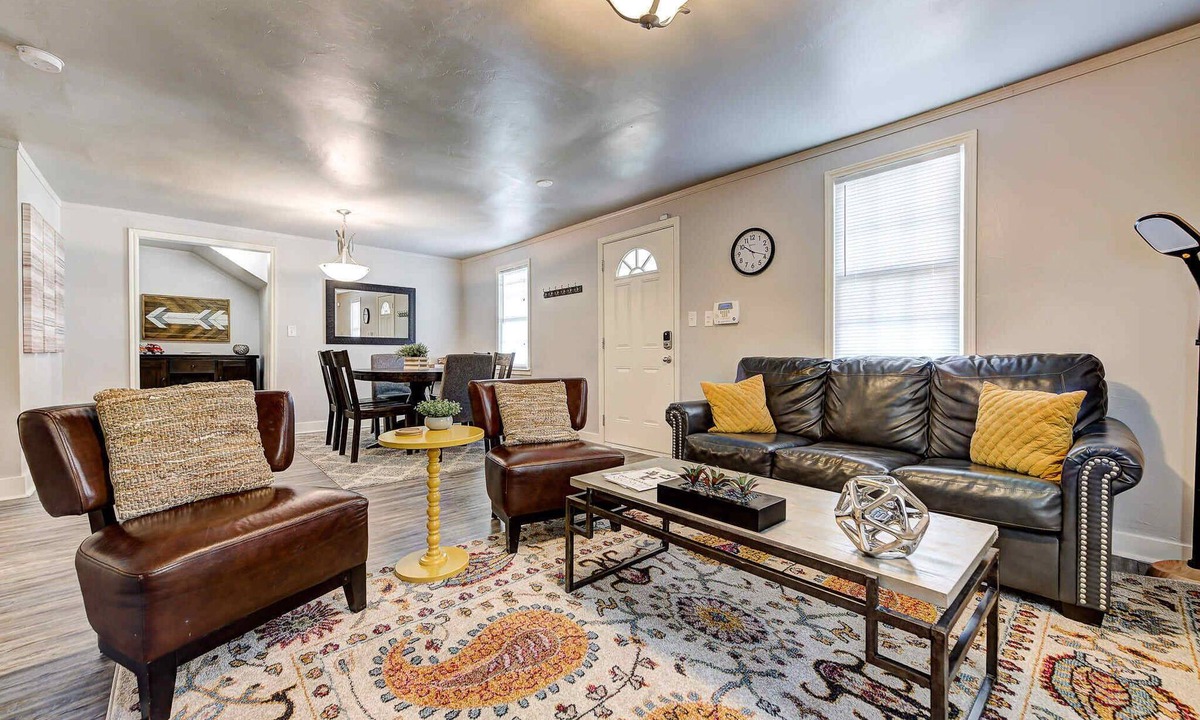 Central Oklahoma City House | Indie Escape II-Stones throw to Plaza