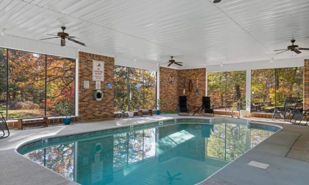 Piney House | Indoor Pool Oasis on 4 Acres + 2 Game Rooms