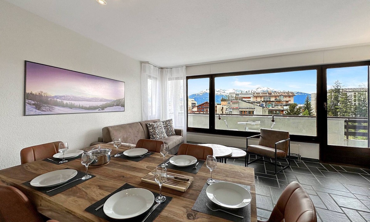 Lens Apartment | Instant Ski and Golf Paradise - Crans Montana