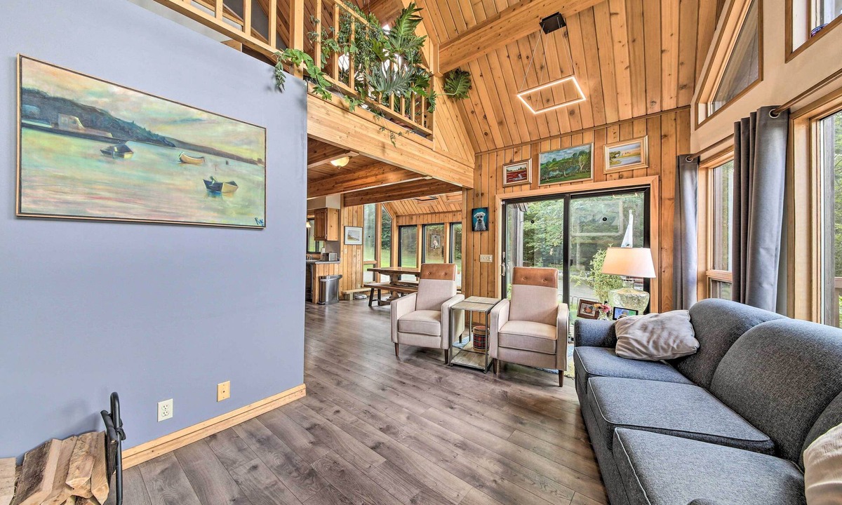 Cornville House | Inviting Cornville Home w/Deck on 10 Acres!