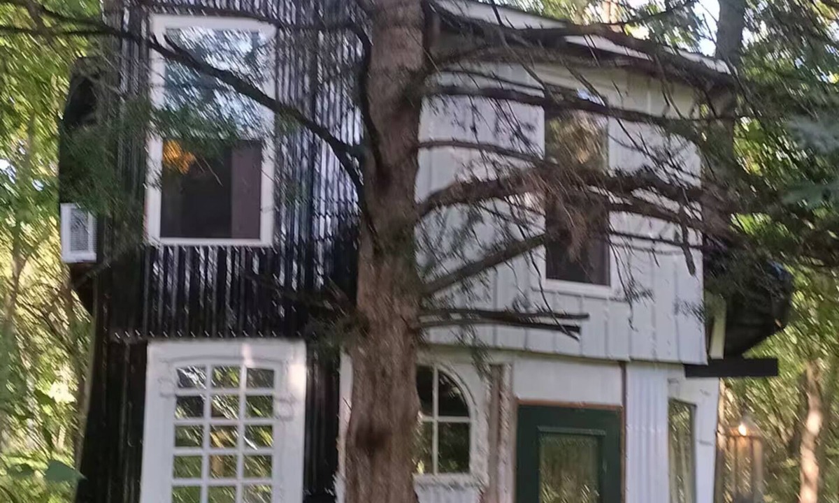 Knoxville House | Irving's Gnome Dome Mushroom Sculpture Tiny House
