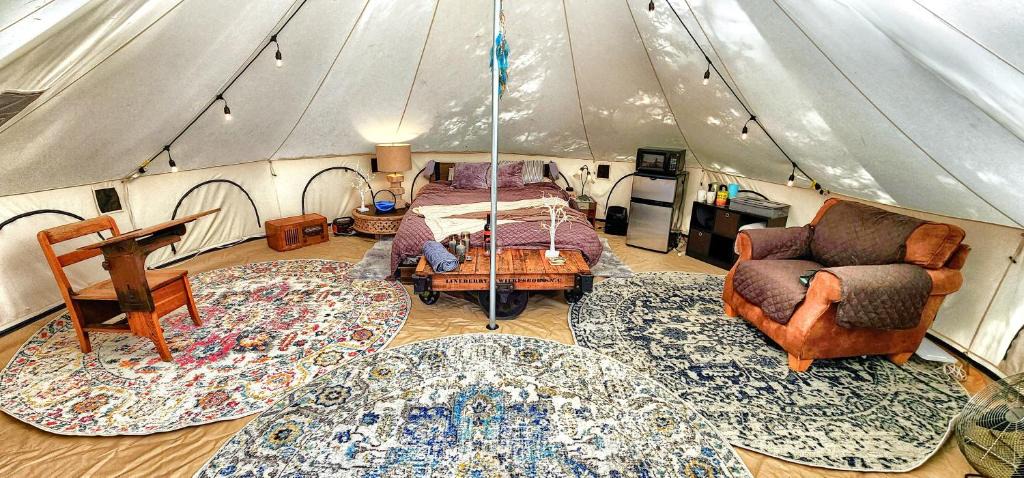 Brantingham Other | Island Waterfront Glamping - HotTub, Boat, Pet Friendly