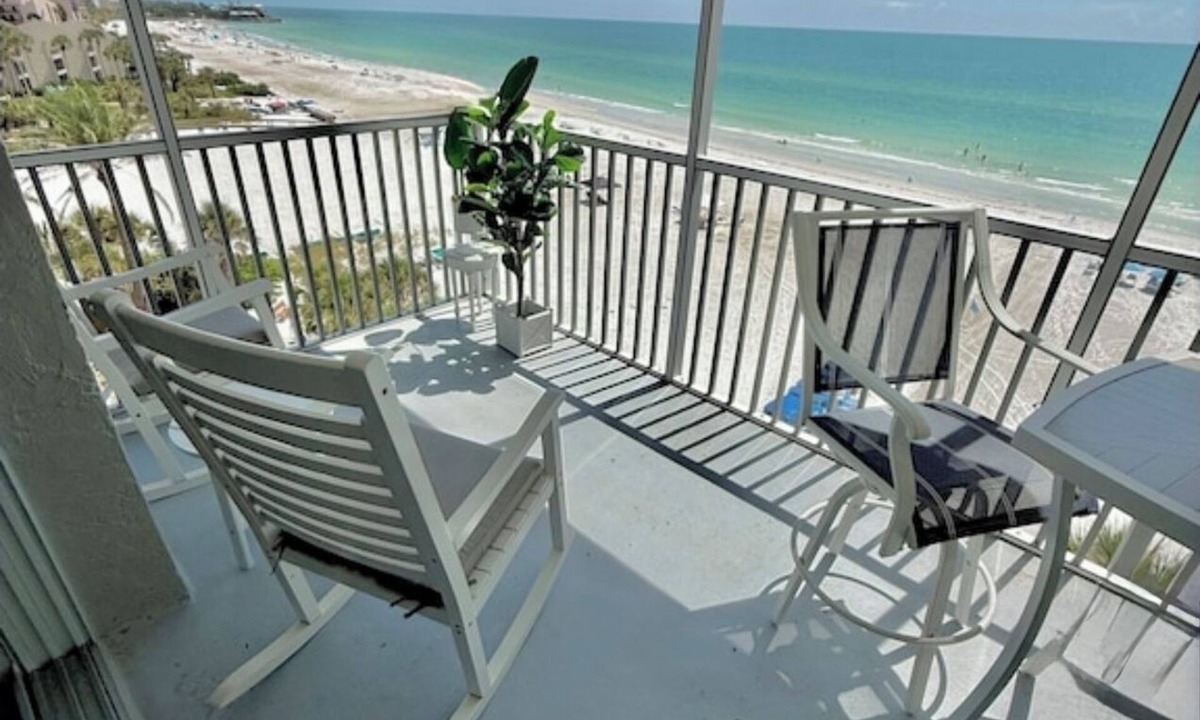 Siesta Key Condo | It's about location! Beachfront, Oceanfront, bright & airy