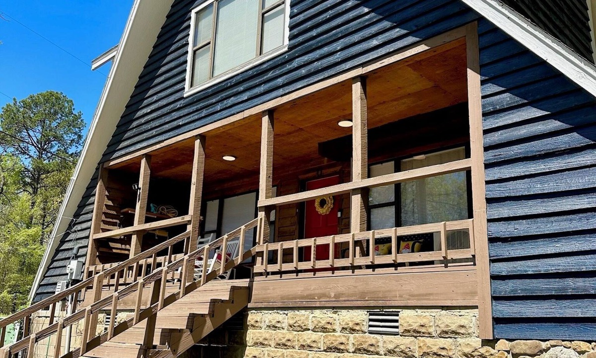 Russellville House | Ivey A-Frame on Skyline