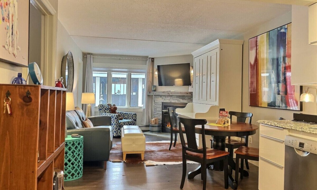 Killington Apartment | Jack S`Bearo - Slopes, Fireplace, Pool.