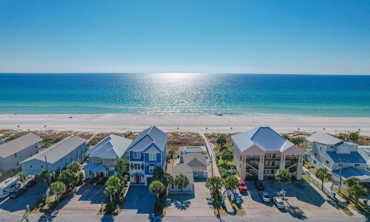 Panama City Beach House | Jackson Cottage Sleeps 8 Beachfront Home