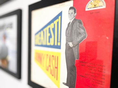 Custer Apartment | Johnny Cash "Rambler" on Main