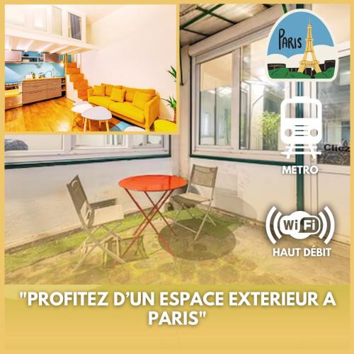 La Villette Apartment | Joli - Lovely studio Paris