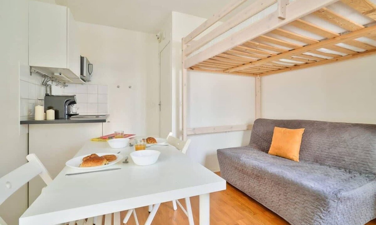 Batignolles Apartment | Joli studio-Coeur du 17e-Bail Moyenne Durée (1DD)