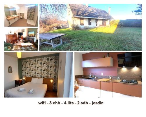 Levroux House | Jolie Maison 3 chb- 7 lits- jardin