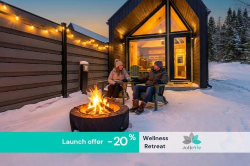 New Denmark Ski Chalet | Jolie Vie Wellness Retreat, Wood Tiny Home #5