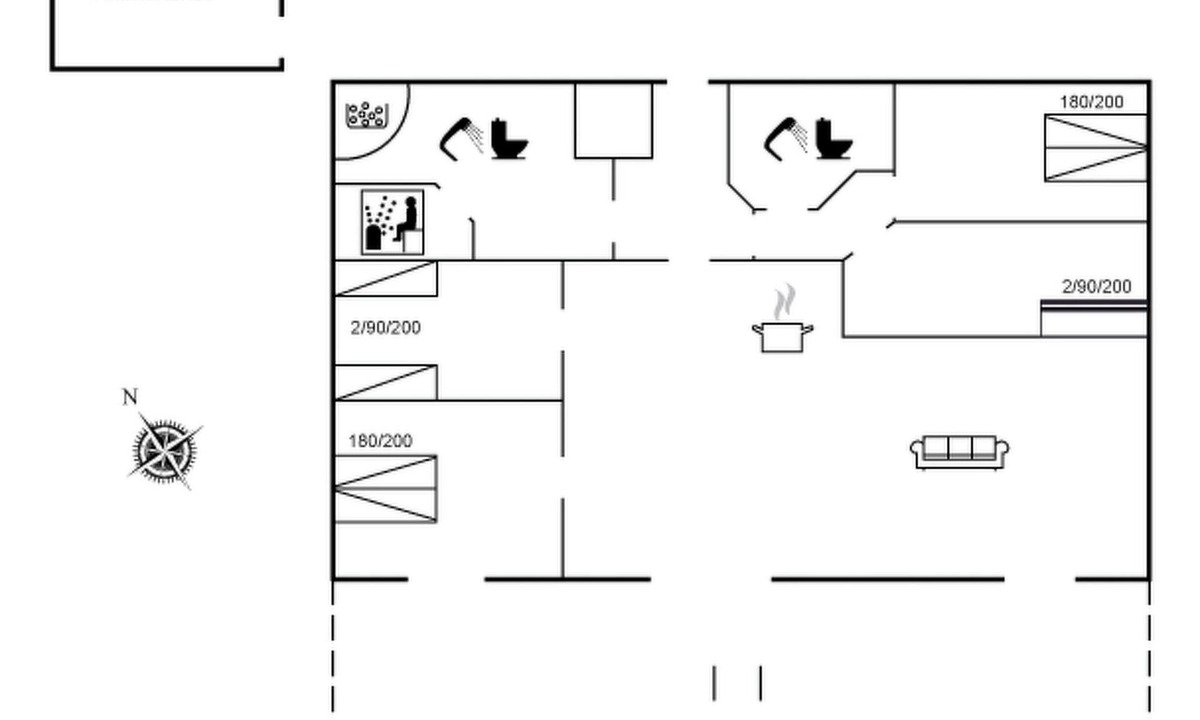 Hoensinge House | "Josina" - 675m from the sea by Interhome