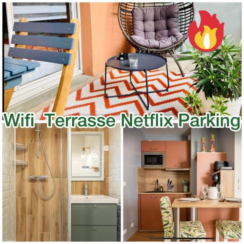 Bourgoin-Jallieu Apartment | JOYAU CACHÉ avec Parking privatif en Hyper-centre