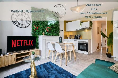 Carvin Apartment | Jungle Club Suite - Netflix - Hyper-Centre