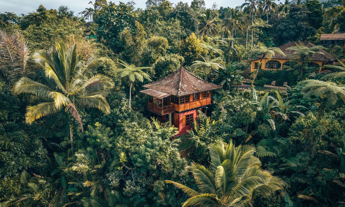 Selemadeg House | Jungle House with Stunning views and a Natural pool!