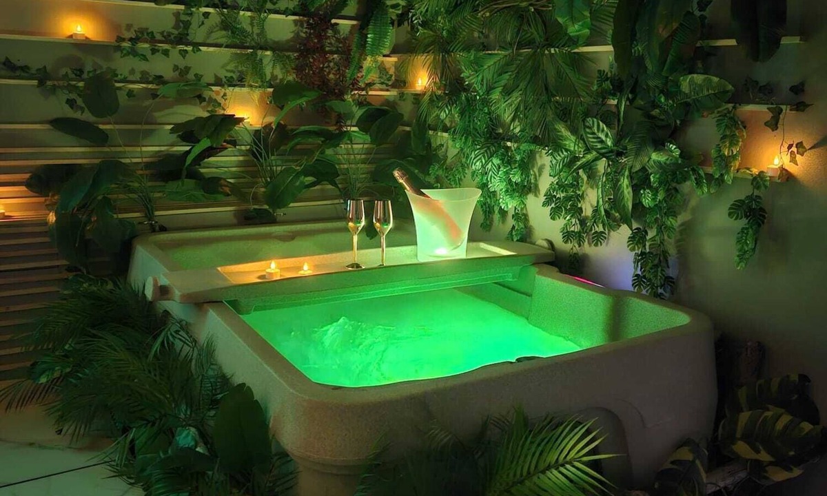 Lamalou-les-Bains Apartment | Jungle Spa apartment (love room) with romantic formula on request