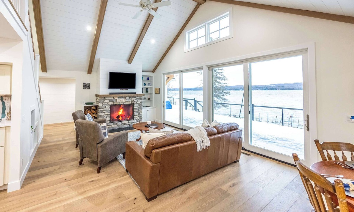 Kewadin House | Just Renovated 6BR Torch Lakefront Home- Prvt Dock