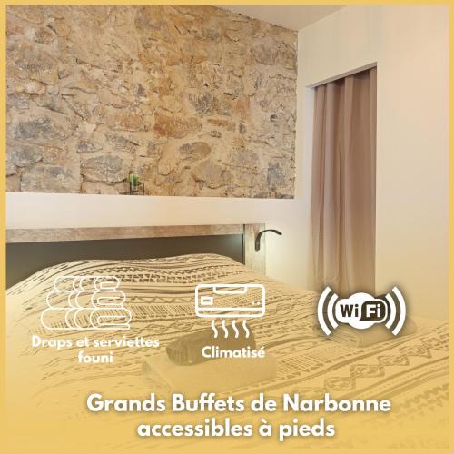 Le Bourg Apartment | Kalipay - 7 min à pied des Grands Buffets