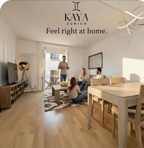 Werd Apartment | KAYA Zurich Apartment 2A - Downtown 2BR Apt with Balcony