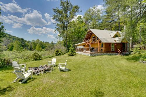 Stockbridge House | Killington Area Escape w/Deck, Views & Hot Tub!