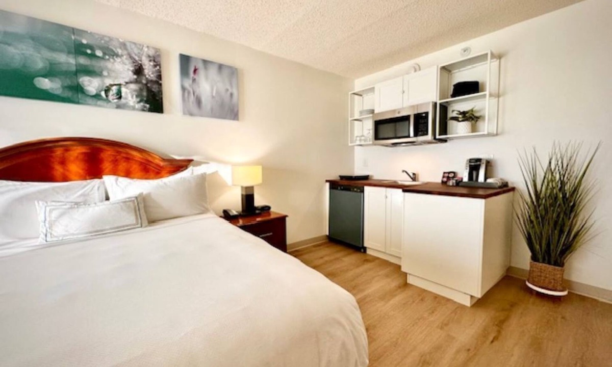 Mount Pleasant Apartment | King Studio Suite with Kitchenette in the heart of Racine!