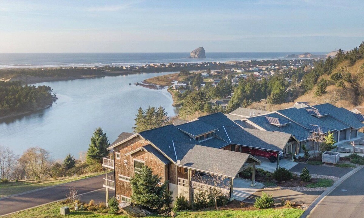 Pacific City House | Kingfisher-Amazing views, lux home, hot tub, and clubhouse in Pacific City.
