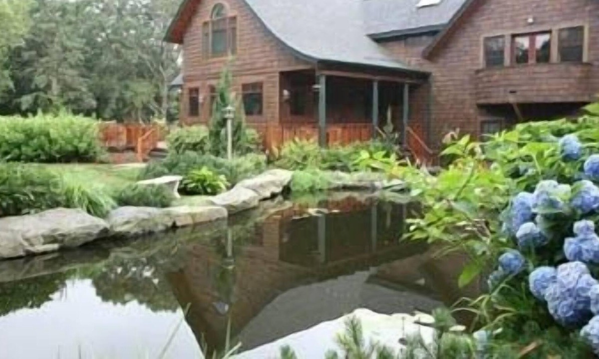 Jamestown House | Kismet Secluded Shingle Style Home with Pool, Koi Pond