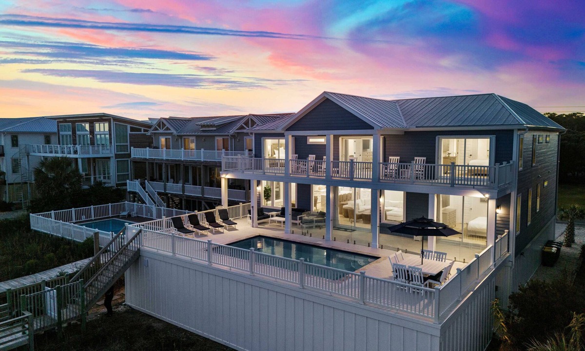 Kure Beach House | Kure Beach Ocean View, Pool & Beach Access