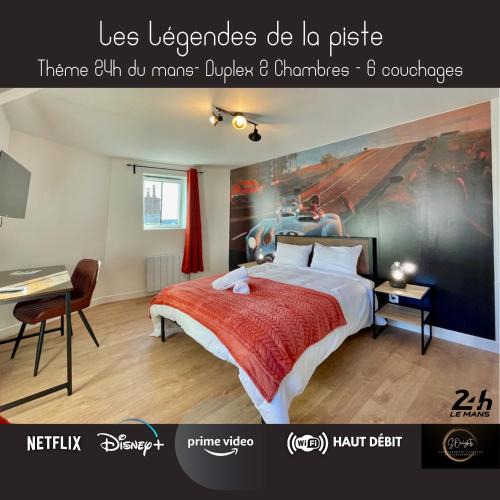 Chateau-du-Loir Apartment | Légendes de la piste - SOnights