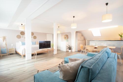 Neuhausen am Rheinfall Apartment | Löwe Apartment Blau Neuhausen am Rheinfall