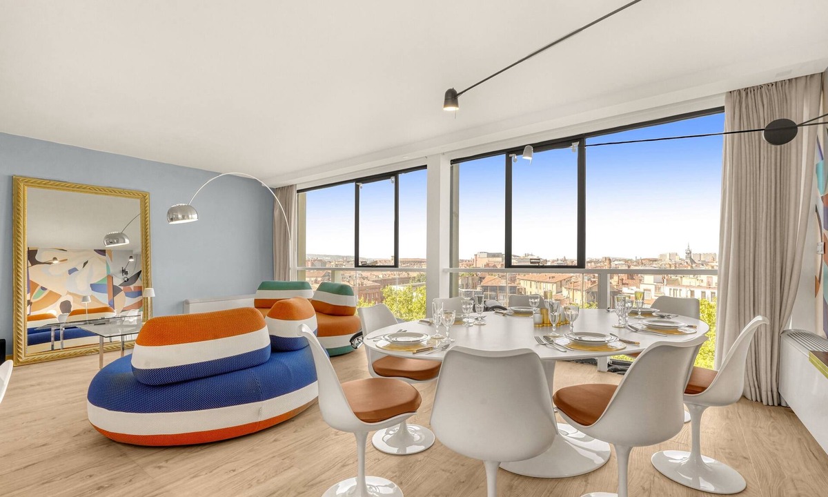 Les Chalets - Saint-Aubin - Saint-Etienne Apartment | L’échappée Capitulaire - L'une des plus belle vue de Toulouse