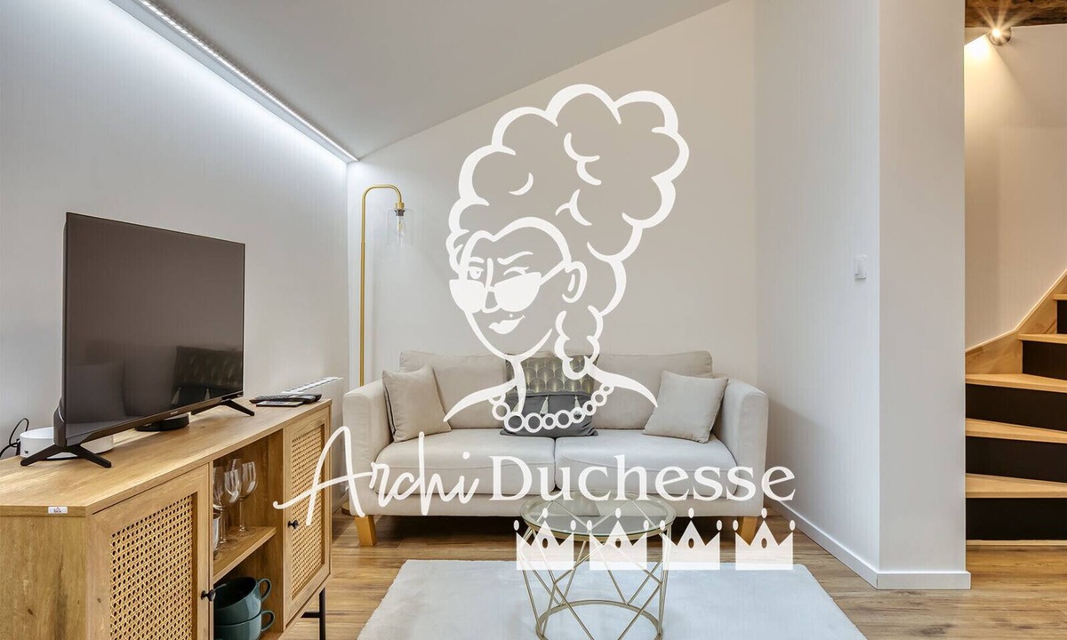 Rouen City Centre Apartment | L'écureuil voyageur joli duplex centre