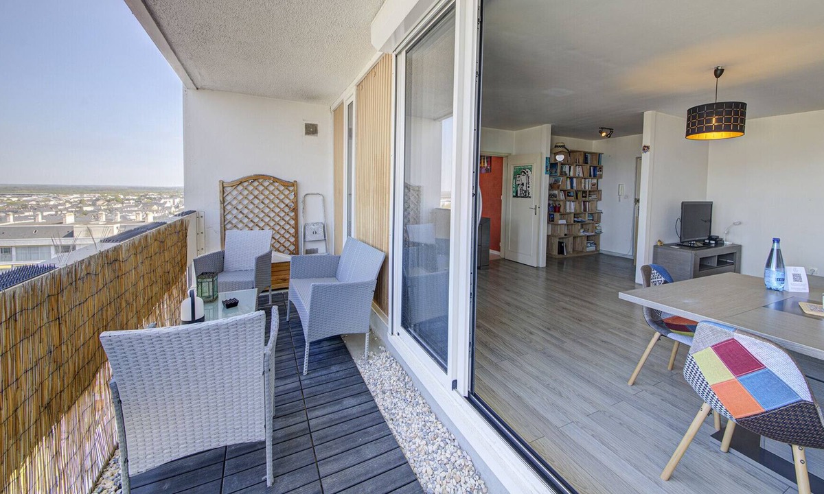 Saint-Serge Apartment | L'Agadir - T2 avec superbe vue sur Angers